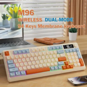 Wireless Gaming Keyboard Rechargeable