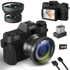 Compact Digital Photography Camera 4K